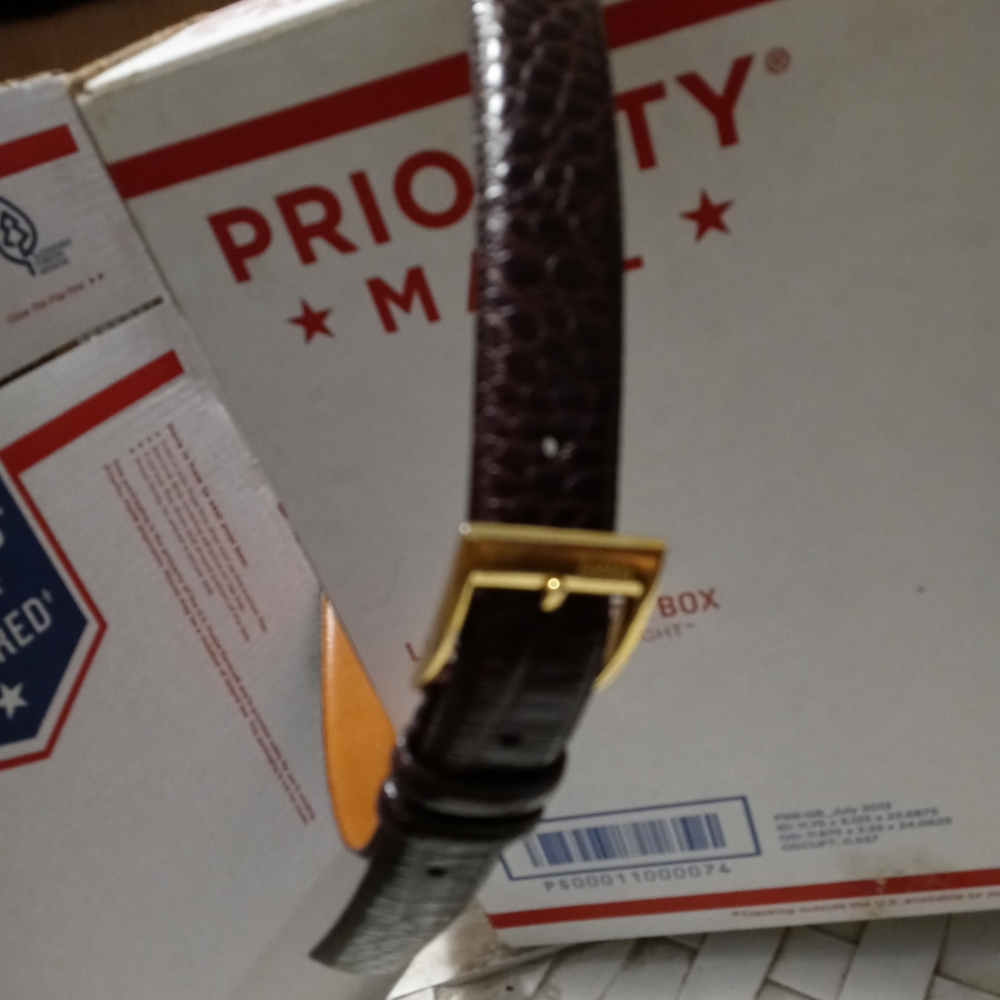 🚦🚜🍉RALPH LAUREN LEATHER BELT🚚🛵 - Picture 2 of 6
